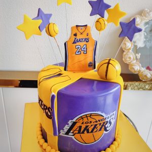 Kobe Bryant Lakers Cake