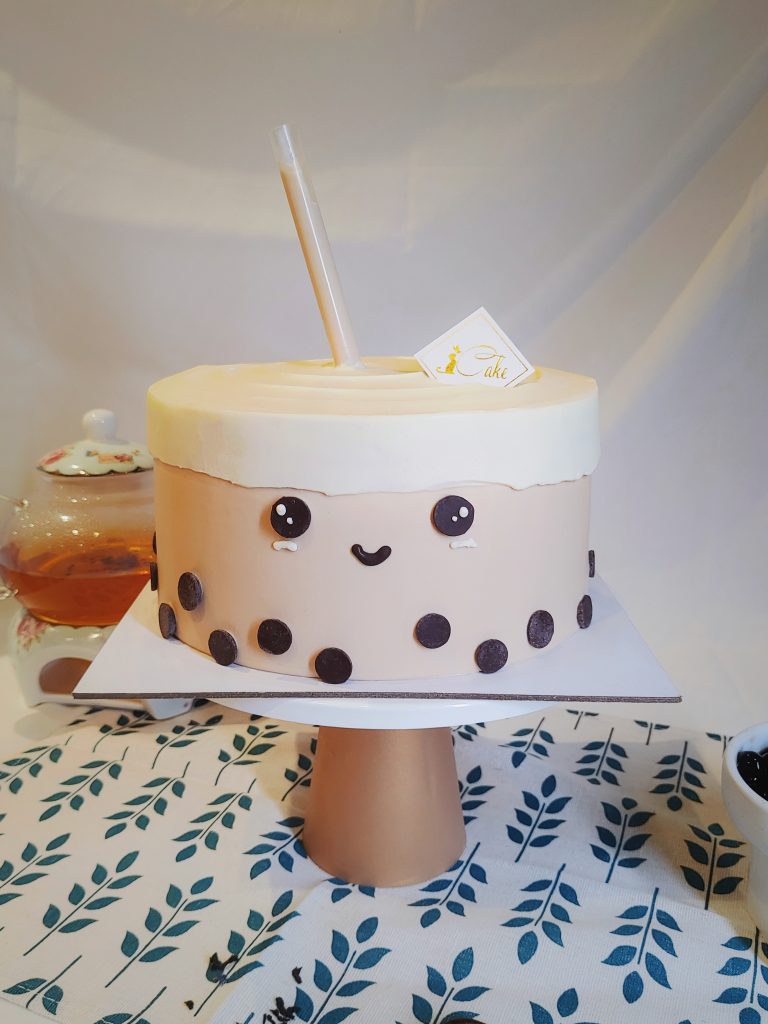 Bubble Tea Drinking Cake – iCake | Custom Birthday Cakes Shop Melbourne