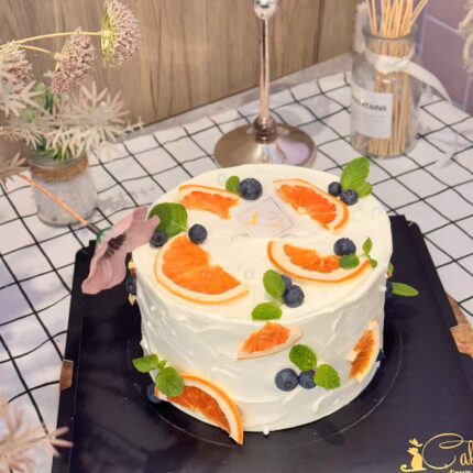 Alternative view of INS Forest Fruit Chiffon Cake – A Whimsical, Fresh Fruit Dream | iCake Melbourne