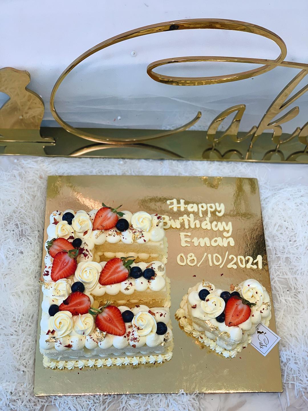 Delightful Letter Cake Designs | Custom Creations at iCake Melbourne - Image 3