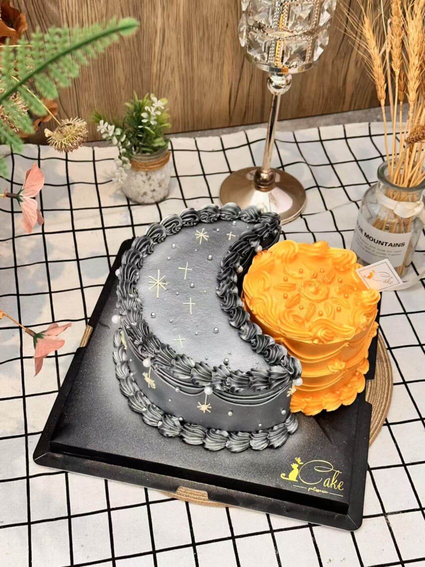 Sun and Moon Harmony Cake | iCake Melbourne - Image 2