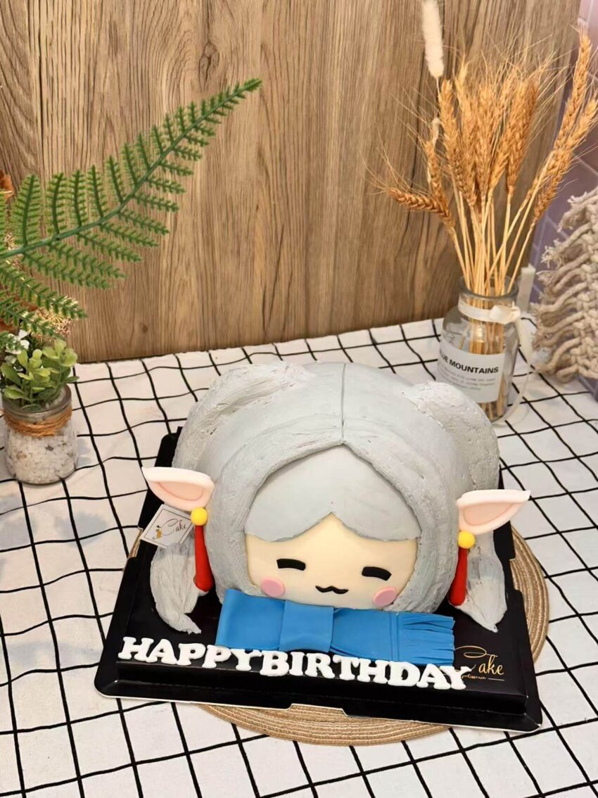 Shenhe Snow Charm Cake | iCake Melbourne - Image 4