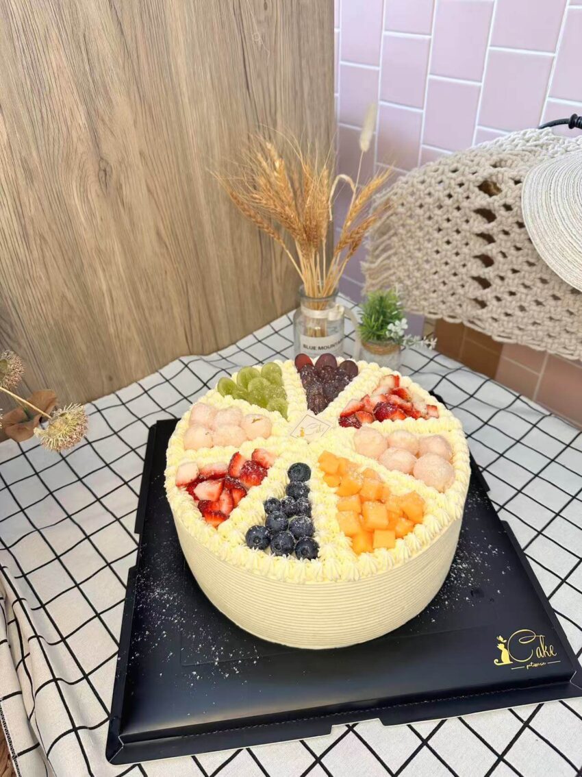Mixed Fruit Cake – A Fresh & Colorful Delight for Any Celebration! | iCake Melbourne - Image 2