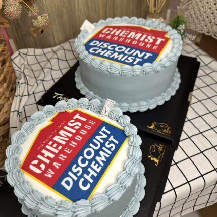 Alternative view of Custom Logo Cake – Perfect Branded Cake for Businesses & Events!｜iCake Melbourne