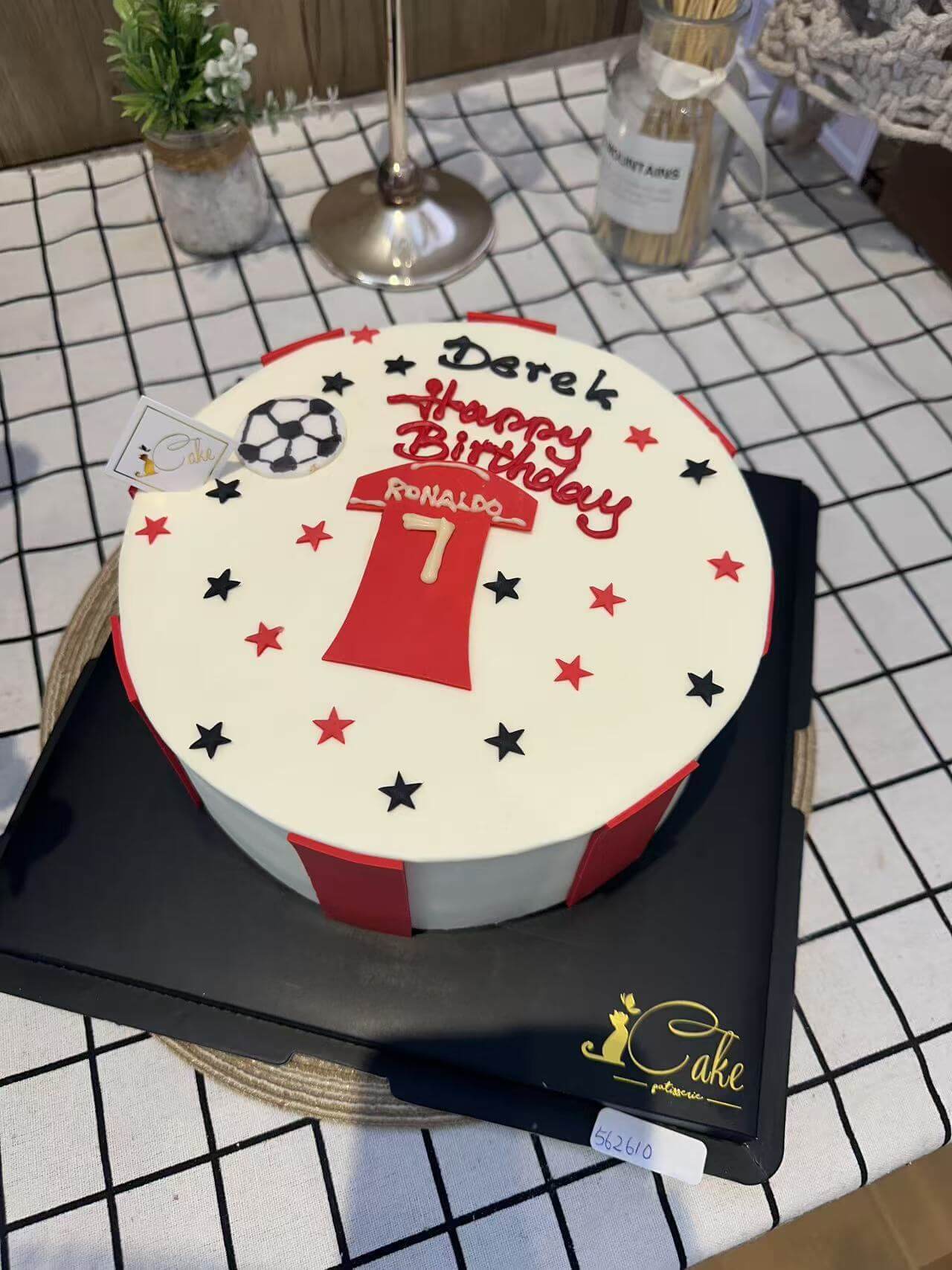 Ronaldo Football Cake – Soccer Cake for Champions