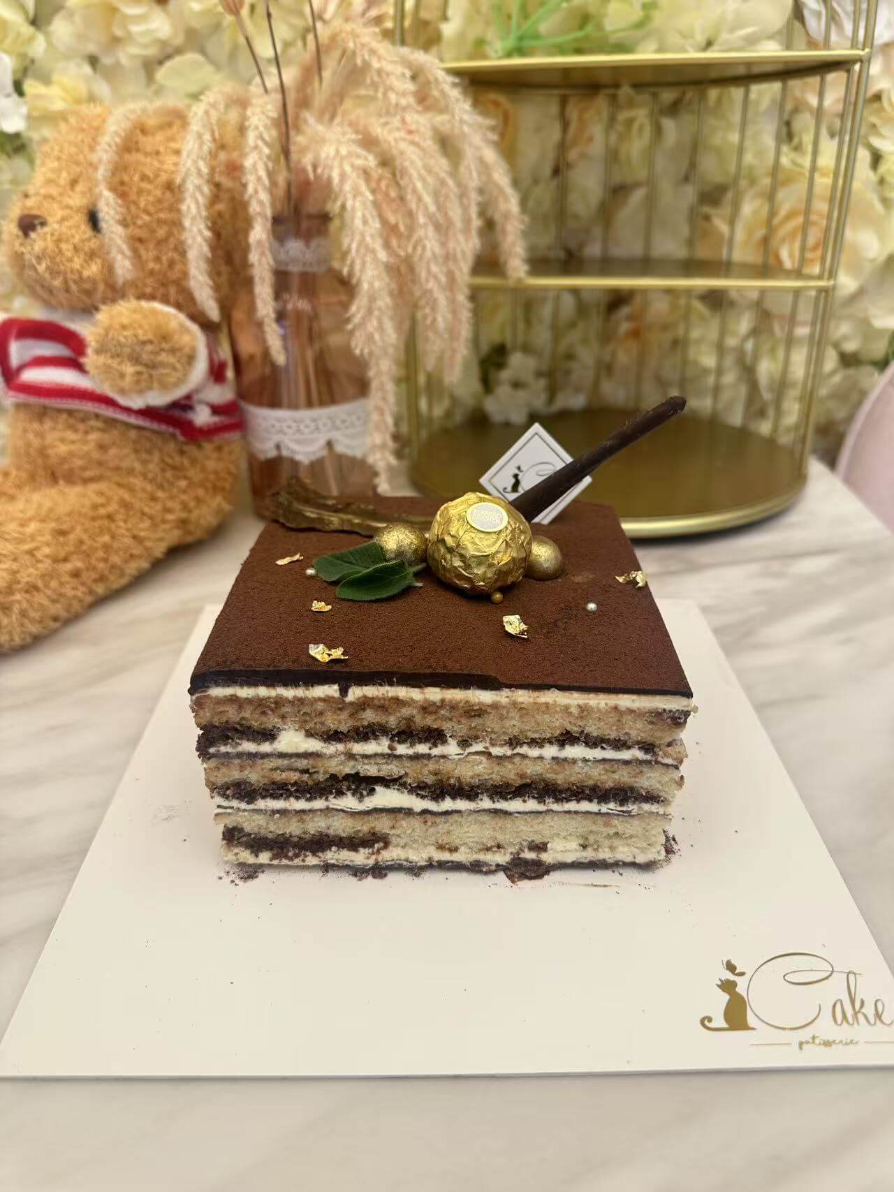 Decadent Opera Cake – Indulgent Gluten-Free Chocolate & Coffee Delight - Image 2