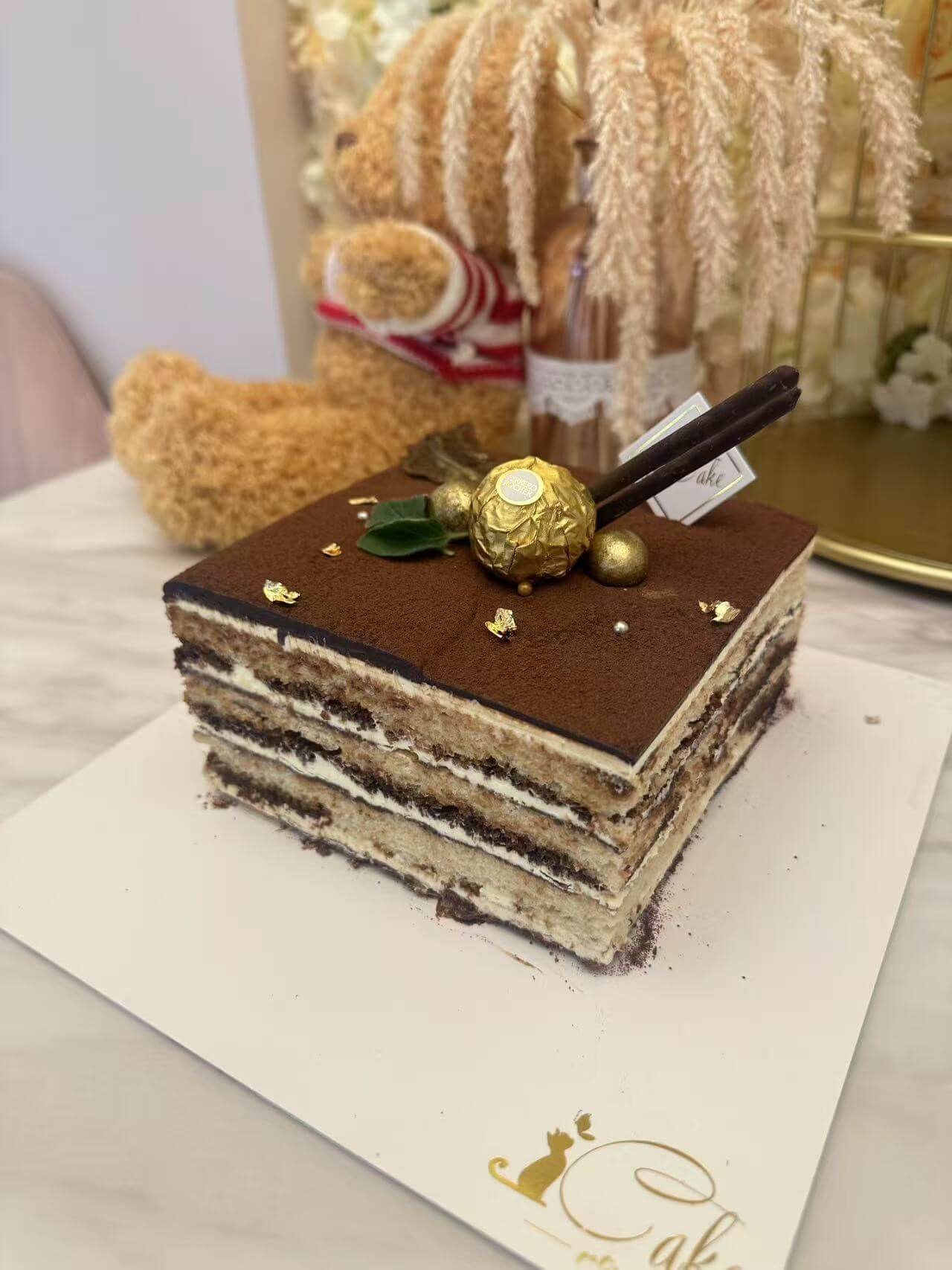 Decadent Opera Cake – Indulgent Gluten-Free Chocolate & Coffee Delight