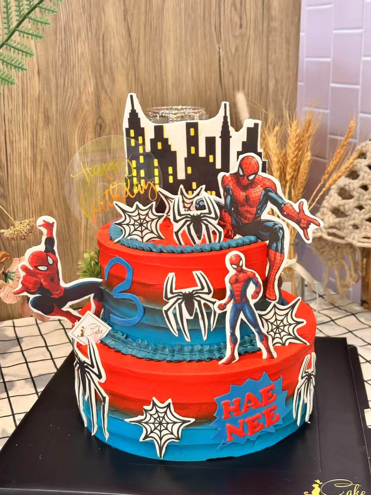 Ultimate Spider-Man Birthday Cake – Web-Slinging Fun for Superhero Fans