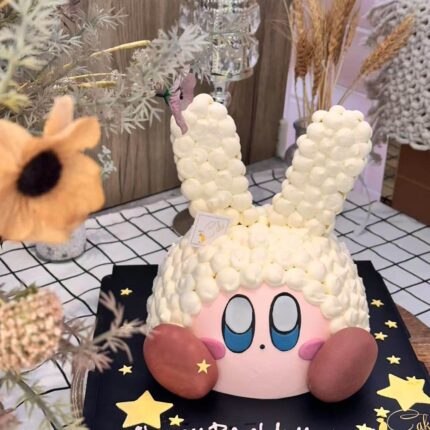 Bunny Kirby Cake – Whimsical Birthday Delight | iCake Melbourne