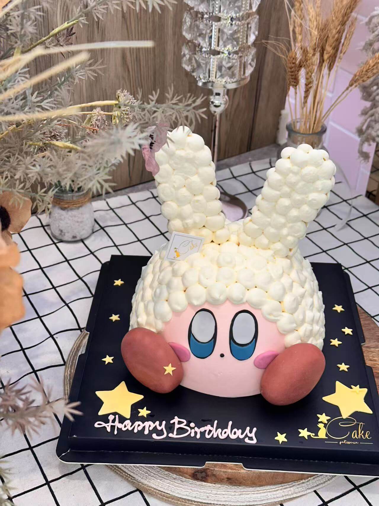 Bunny Kirby Cake – Whimsical Birthday Delight | iCake Melbourne - Image 3