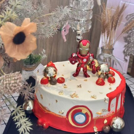 Iron Man Cake in Melbourne – Custom Superhero Birthday Cake by iCake