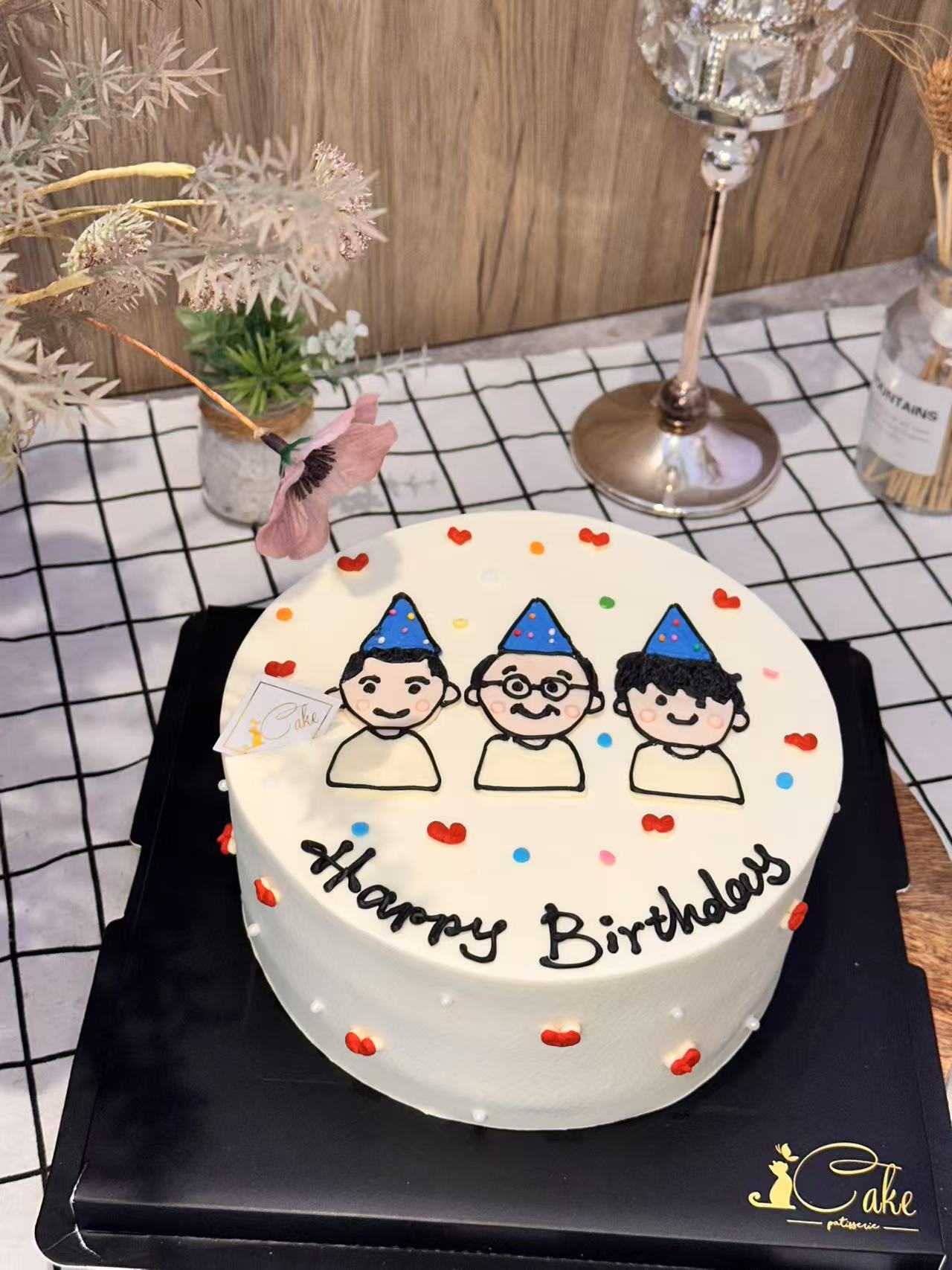 Cute Cartoon Cake – Hand-Painted Character Cake by iCake Melbourne - Image 2