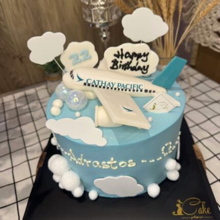 Fondant Airplane Cake – Fly High with Every Celebration